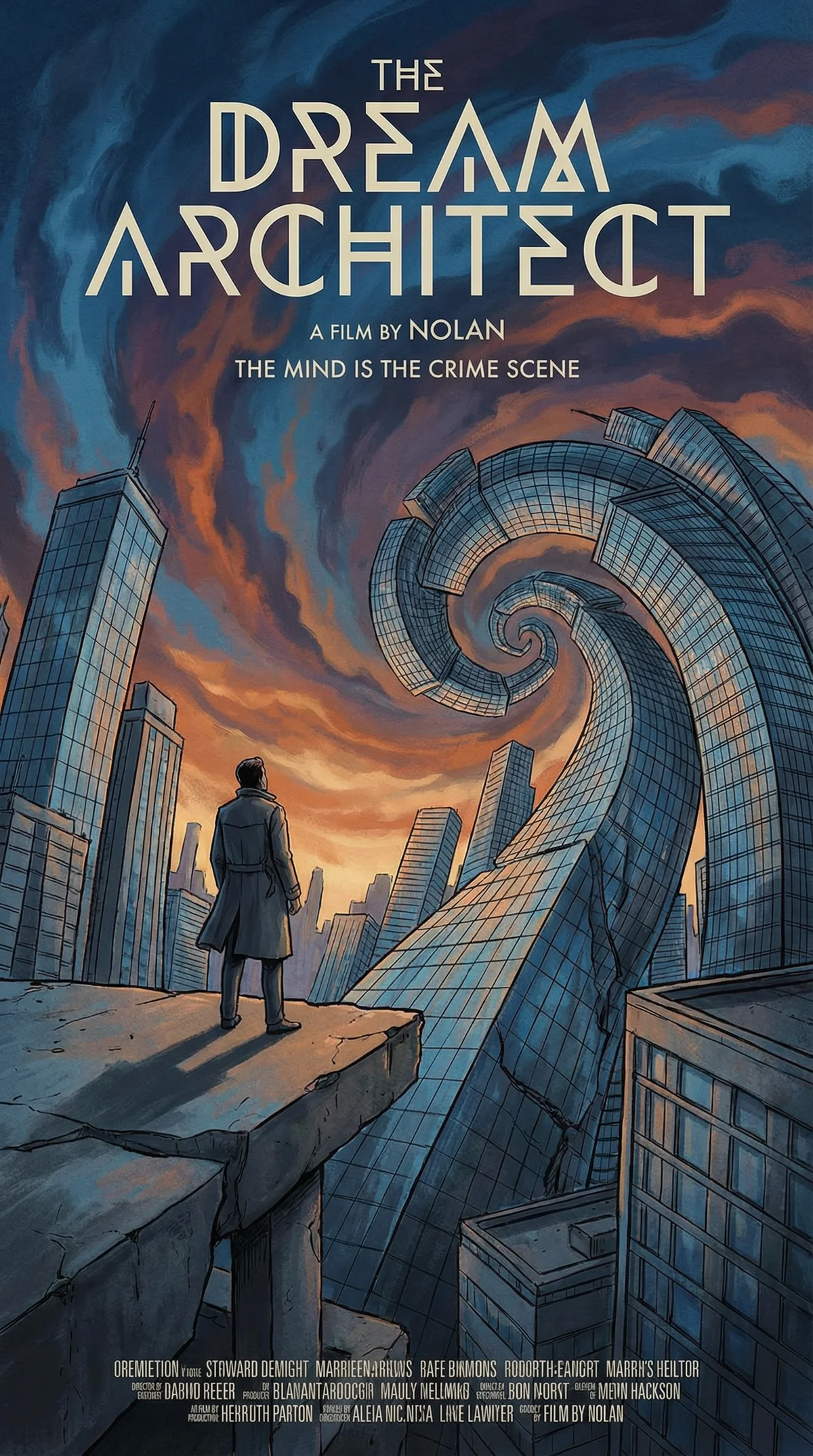 盗梦空间深度影评文章配图展示梦境建筑折叠场景